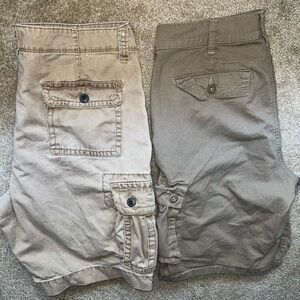 2 pair Men's Cargo Shorts